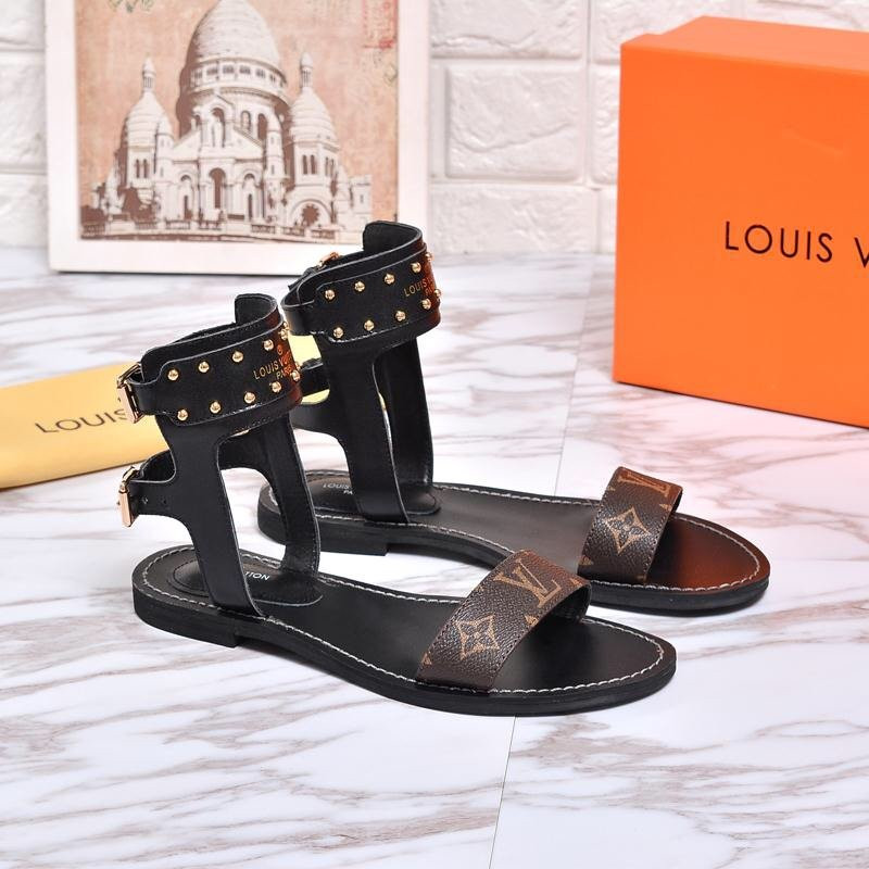 Christian louis vuitton sandals hotsell